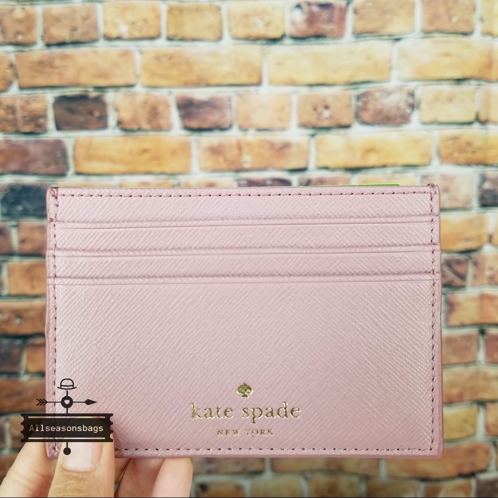 Kate spade Ina Greta Satchel Peony Card case SET - Picture 5 of 8
